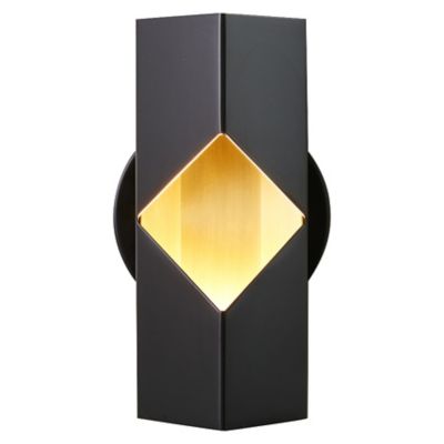 RBW693119 RBW Notch Wall Sconce - Color: Black - RGN-PC30-27 sku RBW693119