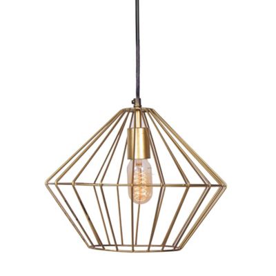 Alder & Ore Trixie Pendant Light - Color: Gold - Size: 1 light