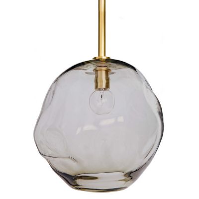 Regina Andrew Molten Pendant Light - Color: Grey - Size: Large - 16-1088NB