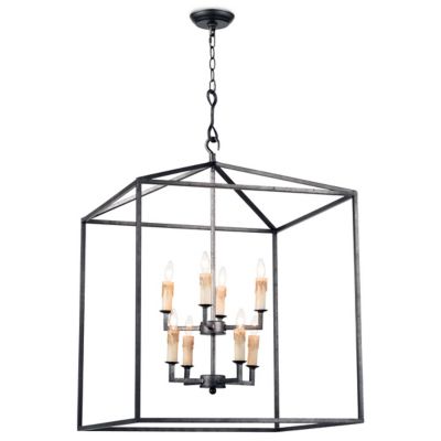 Regina Andrew Southern Living Cape 2-Tier Chandelier - Color: Black - Size: