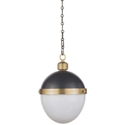 Regina Andrew Otis Pendant Light - Color: Black - Size: Medium - 16-1118BBN