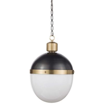 Regina Andrew Otis Pendant Light - Color: Black - Size: Large - 16-1119BBNB