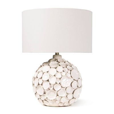 Regina Andrew Coastal Living Lucia Table Lamp - Color: White - Size: 1 ligh