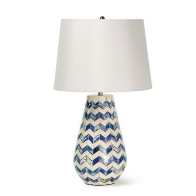 Coastal Living Cassia Chevron Table Lamp