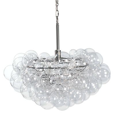 Regina Andrew Bubbles Chandelier - Color: Clear - Size: 1 light - 16-1044CL