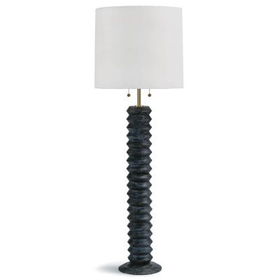 Regina Andrew Coastal Living Accordion Floor Lamp - Color: Weathered - Size