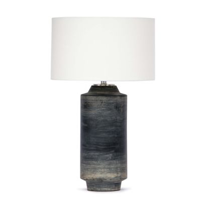 Regina Andrew Dayton Ceramic Table Lamp - Color: Black - Size: 1 light - 13