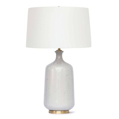 Regina Andrew Glace Ceramic Table Lamp - Color: White - Size: 1 light - 13-