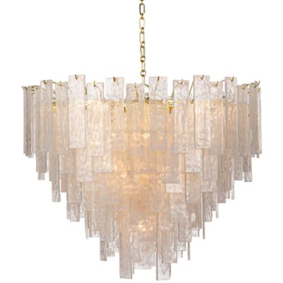 Regina Andrew Glacier Chandelier - Color: Clear - Size: Small - 16-1291