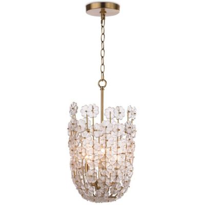 Regina Andrew Charlotte Pendant Light - Color: Brass - Size: 6 light - 16-1