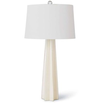 Regina Andrew Glass Star Table Lamp - Color: White - Size: 1 light - 13-109