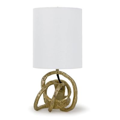 Regina Andrew Knot Mini Table Lamp - Color: Gold - Size: 1 light - 13-1134G