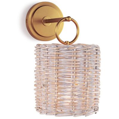 Regina Andrew Nantucket Wall Sconce - Color: Beige - Size: 1 light - 15-110