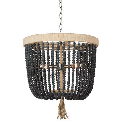 Regina Andrew Milos Chandelier - Color: Blue - Size: 3 light - 16-1222BLU