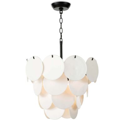 Regina Andrew Solstice Pendant Light - Color: White - Size: 4 light - 16-13