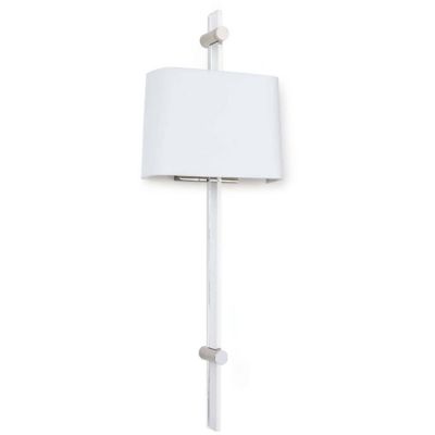 Regina Andrew Taurus Wall Sconce - Color: White - Size: 2 light - 15-1133PN