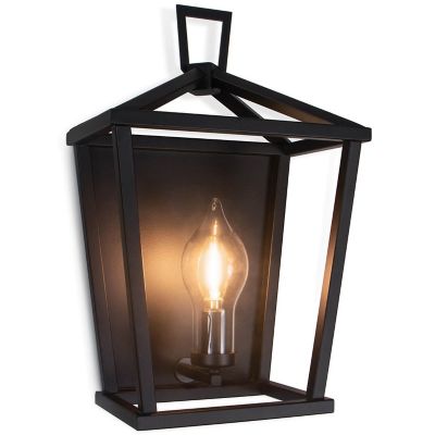 Regina Andrew Coastal Living Hampton Outdoor Wall Sconce - Color: Black - S