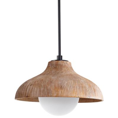 Regina Andrew Coastal Living Surfside Wood Pendant Light - Color: Brown - S