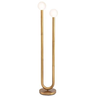 Regina Andrew Happy Floor Lamp - Color: Brass - Size: 2 light - 14-1055NB