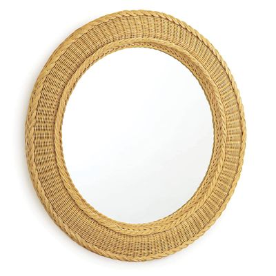 RGA2450557 Regina Andrew Pierre Rattan Mirror - Color: Beige  sku RGA2450557