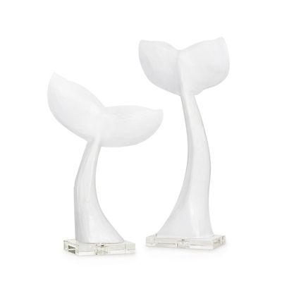 RGA2450562 Regina Andrew Whale Tail Pair - Color: White - 20- sku RGA2450562