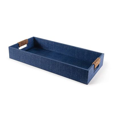 RGA2452071 Regina Andrew Logia Rectangular Tray - Color: Blue sku RGA2452071