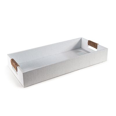 Regina Andrew Logia Rectangular Tray - Color: White - 20-1331WT