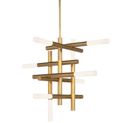 Regina Andrew Cass Chandelier - Color: Brass - Size: 8 light - 16-1396NB