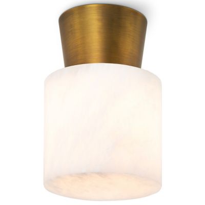 Regina Andrew Hazel Flushmount Light - Color: Brown - Size: 1 light - 16-13