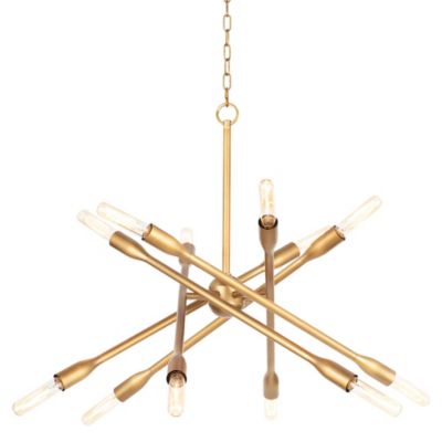 Regina Andrew Cobra Chandelier - Color: Brass - Size: Small - 16-1428NB