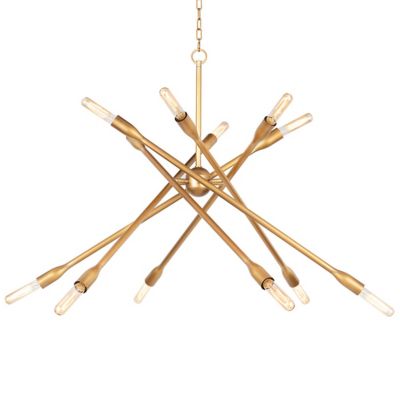 Regina Andrew Cobra Chandelier - Color: Brass - Size: Medium - 16-1425NB