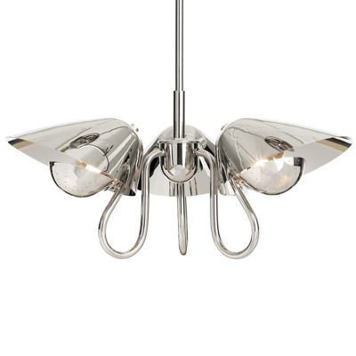 Regina Andrew Keaton Chandelier - Color: Silver - Size: 3 light - 16-1463PN