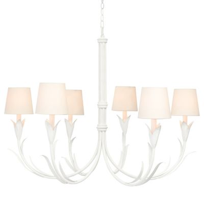 RGA2567974 Regina Andrew River Reed Chandelier - Color: White sku RGA2567974