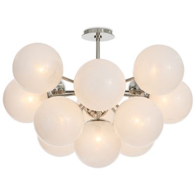 Regina Andrew Shine Flushmount Light - Color: White - Size: 13 light - 16-1