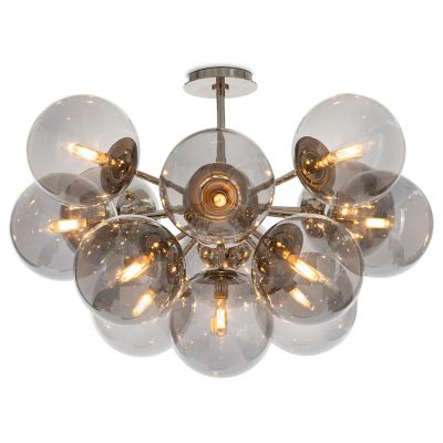 Regina Andrew Shine Flushmount Light - Color: Grey - Size: 13 light - 16-14