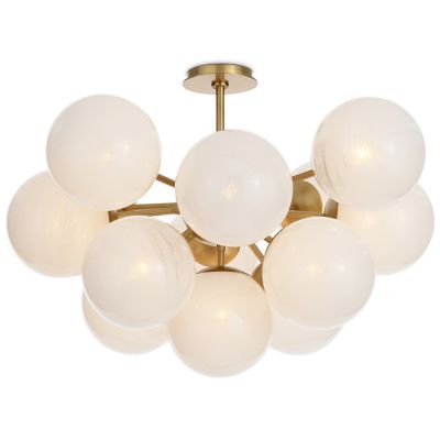 Regina Andrew Shine Flushmount Light - Color: White - Size: 13 light - 16-1