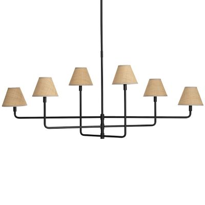 Regina Andrew Polly Chandelier - Color: Brass - Size: 6 light - 16-1454BB-R