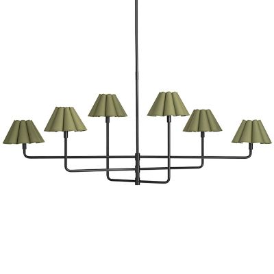 Regina Andrew Polly Chandelier - Color: Brass - Size: 6 light - 16-1454BB-G