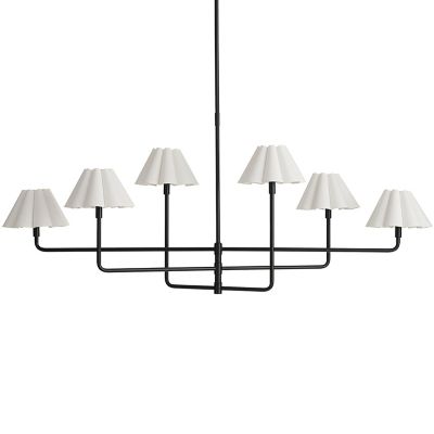 Regina Andrew Polly Chandelier - Color: Brass - Size: 6 light - 16-1454BB-W