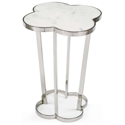 Regina Andrew Clover Table - Color: Silver - 30-1009PN