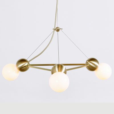Lina 03-Light Triangle Chandelier