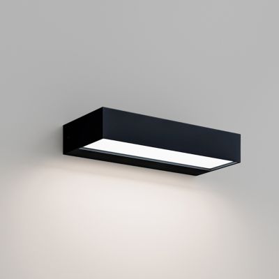 Rotaliana by LUMINART IN-Out LED Wall Sconce - Color: Black - L161IOW1 000 