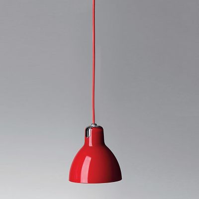 Rotaliana by LUMINART Luxy Mini Pendant Light - Color: Red - Size: 1 light 