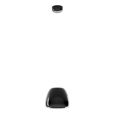 Rotaliana by LUMINART Pomi Pendant Light - Color: Black - Size: Small - L16