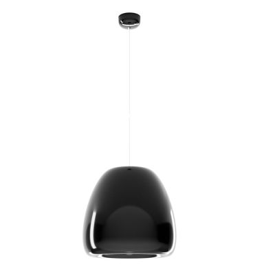 Rotaliana by LUMINART Pomi Pendant Light - Color: Black - Size: Large - L16