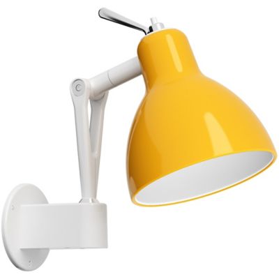 Rotaliana by LUMINART Luxy W0 Wall Sconce - Color: Yellow - Size: 1 light -