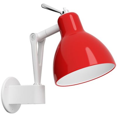 Rotaliana by LUMINART Luxy W0 Wall Sconce - Color: Red - Size: 1 light - L1