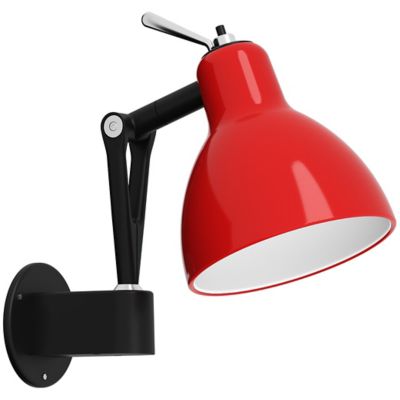 Rotaliana by LUMINART Luxy W0 Wall Sconce - Color: Red - Size: 1 light - L1