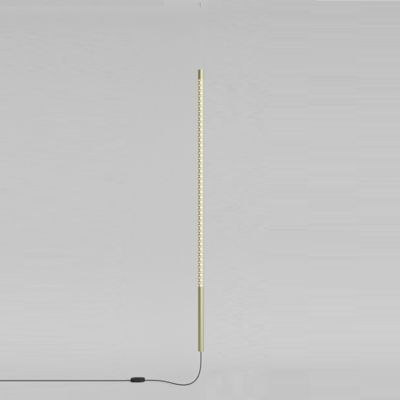 Rotaliana by LUMINART Squiggle Vertical LED Pendant Light - Color: Gold - L