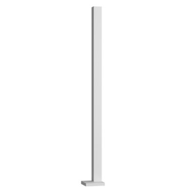 Rotaliana by LUMINART Ciminiere dItalia Square LED Floor Lamp - Color: Whi